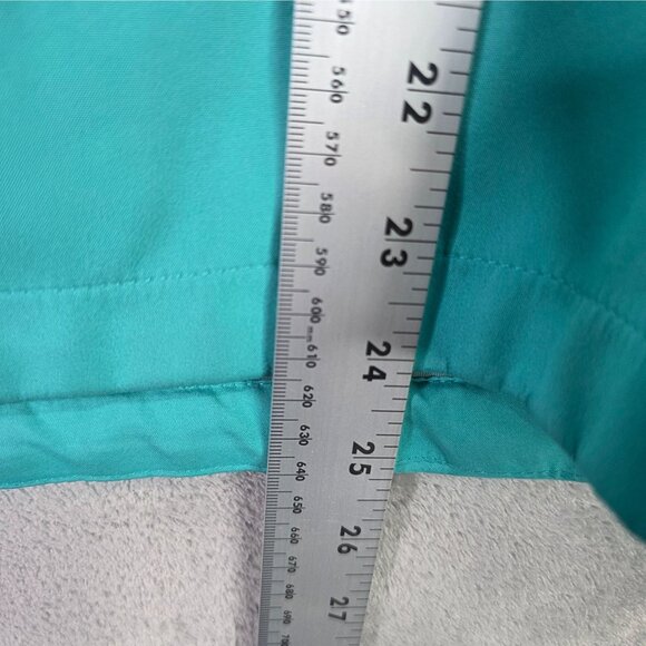 Womens Free Tech Teal Blue Full Zip Jacket 100% Polyester Mock Neck Size XL - Picture 6 of 8